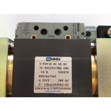 CoAx VSM403C216VTB2B20VXXXB VALVE,XXCOAX 5-VSV-M 40 DR NC,BOSCH 0 820 022 987,BH