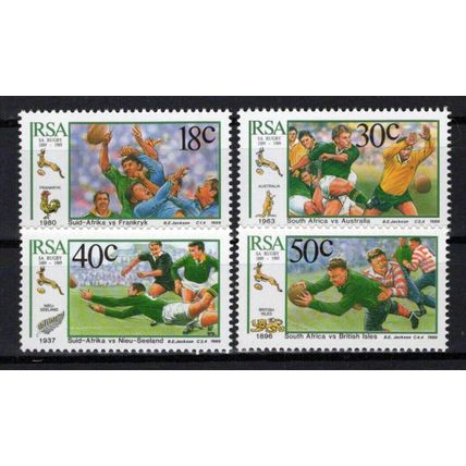 South Africa 770-773 MNH Sports Rugby Games ZAYIX 0424S0183M