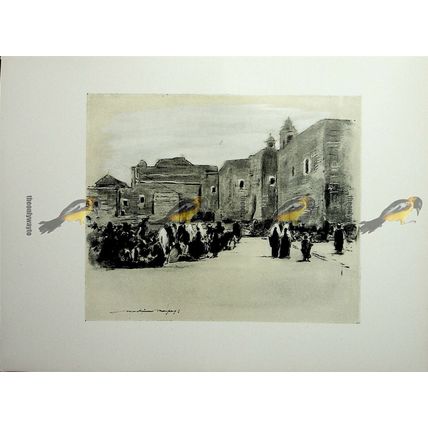 Bethlehem, Israel, Menpes, Book Illustration (Print), 1903