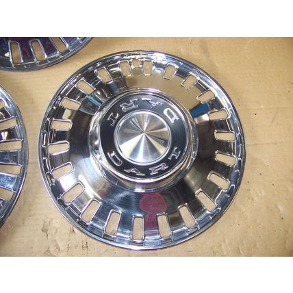 1963 64 DODGE DART 13" HUBCAPS (3) OEM #2401951