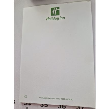 Holiday inn Hotels Pad with Freephone number