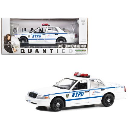 2003 Ford Crown Victoria Police Interceptor White "NYPD (New York City Police...