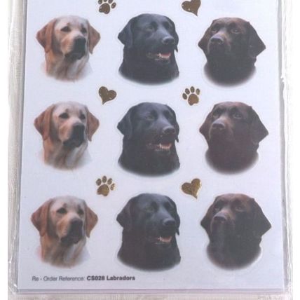 Dog breed craft stickers many breeds available 29 designs peel and stick