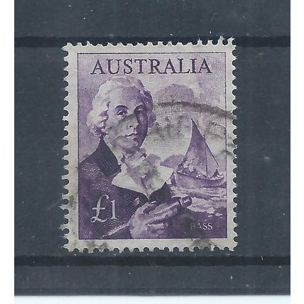 Australia stamps. 1964 £1 Bass used Navigators (R564)