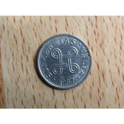 Finland 1957 1 Markka Coin
