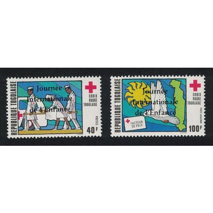 Togo Birds Medicine Intl Children's Day 2v 1976 MNH SG#1165-1166 Sc#942+C294