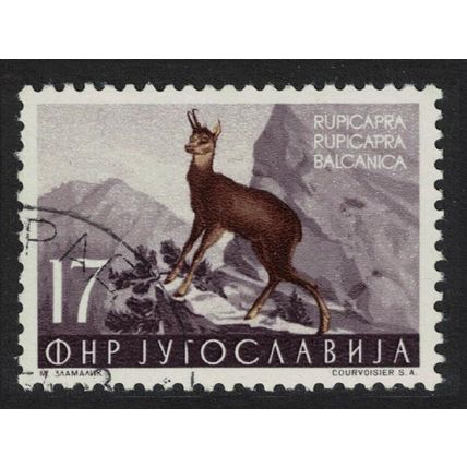 Yugoslavia Chamois Wild Animal 1954 Canc SG#769 MI#742
