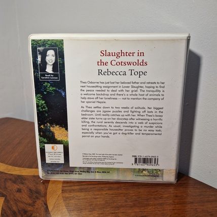 Slaughter in the Cotswolds Rebecca Tope Audiobook 9 CD Set