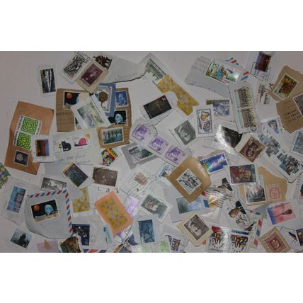 West Europe Kiloware on Paper Large & Commems 350gm over 30 years old see photos