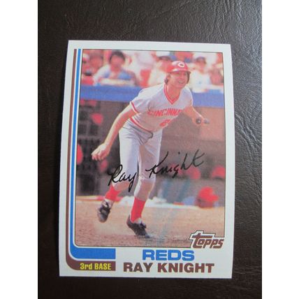 Three (3) Ray Knight Baseball Cards - See Pictures and Description Below