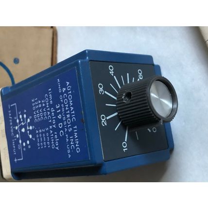 NEW ATC 319DC 319H-007-H1-X AUTOMATIC TIMING & CONTROL TIMING RELAY 24/48 VDC,SV