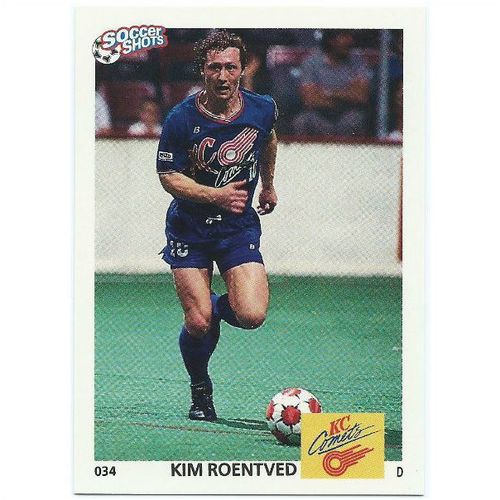 1991 Soccer Shots MSL - #034 - Kim Roentved