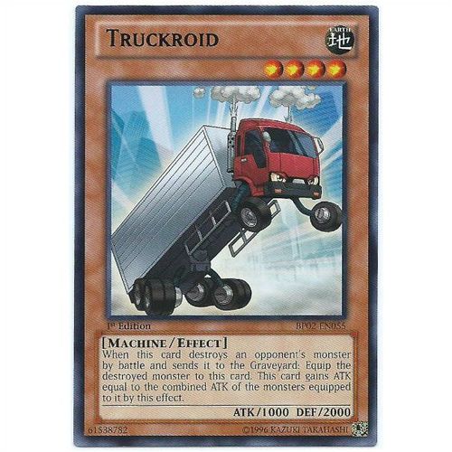 YuGiOh War of the Giants - BP02-EN055 - Truckroid - 1st Edition