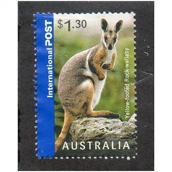 AUS 2007 $1.30 'YELLOW FOOTED ROCK WALLABY' FINE USED (EBID2901)