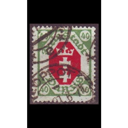 GERMANY REICH Danzig [1921] MiNr 0079 ( OO/used ) [La]