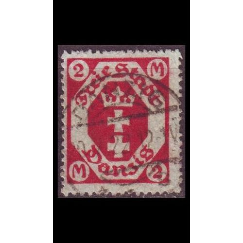 GERMANY REICH Danzig [1922] MiNr 0096 ( OO/used ) [La]