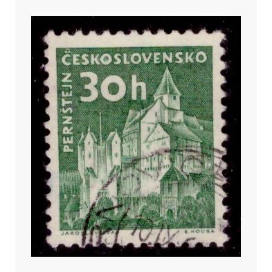 Czechoslovakia 1960 - 30 Haleru - Czechoslovak Castles Used