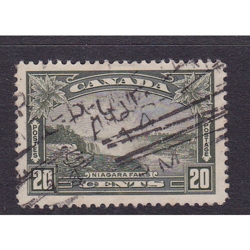 CANADA 1935-7 20c NIAGARA FALLS USED