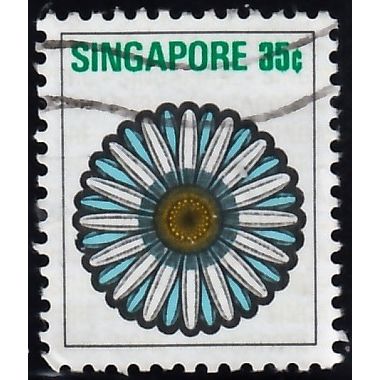 Singapore, 1973 35c Flower, SG 218 (Scott #195), used