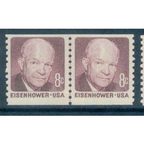 1402 8c Dwight Eisenhower Fine MNH CLP R0211