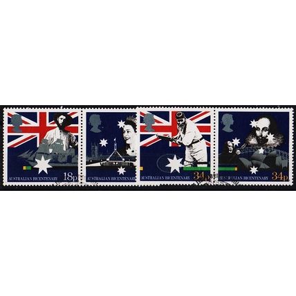 Great Britain. 1988 Australian Settlement. S.G.1396/1399. Complete Set(4v) Used