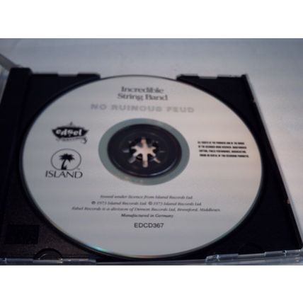 INCREDIBLE STRING BAND - NO RUINOUS FEUD(1973) - CD ALBUM 1993 -1 DISC