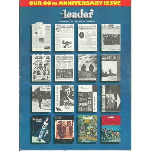 Scouts Canada Leader Magazine November 1983 Vol 14 Num 3 60 Years of the Leader