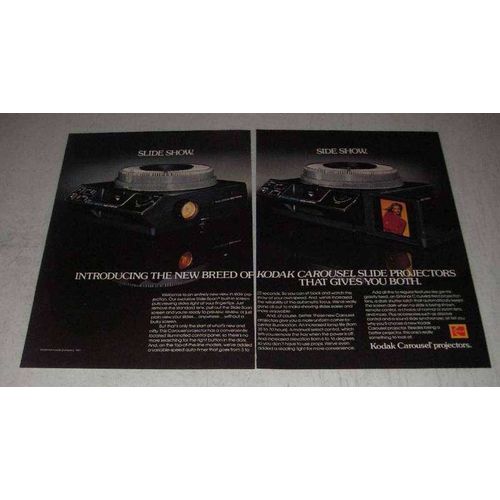 1981 Kodak 5600 Slide Projector Ad - The New Breed