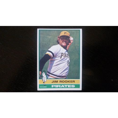 1976 Topps Card # 243 Jim Rooker Very Good (3) Pittsburgh Pirates
