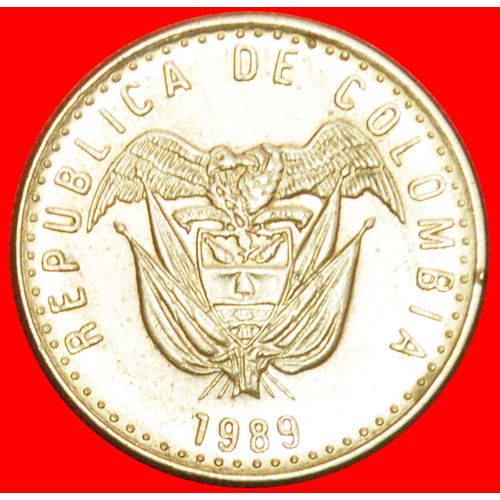 SHIPS NON-MAGNETIC (1989-2012): COLOMBIA ★ 50 PESOS 1989! LOW START★ NO RESERVE!