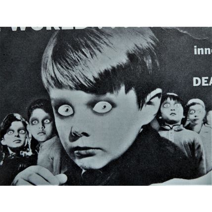 CHILDREN OF THE DAMNED (1964) vintage UK Pressbook ***Ian Hendry***