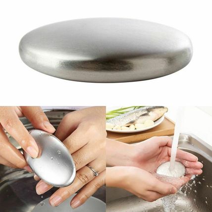 Cute Oval Effective Odour Removal Cleaner Stainless Steel Soap Pet Odor Remover