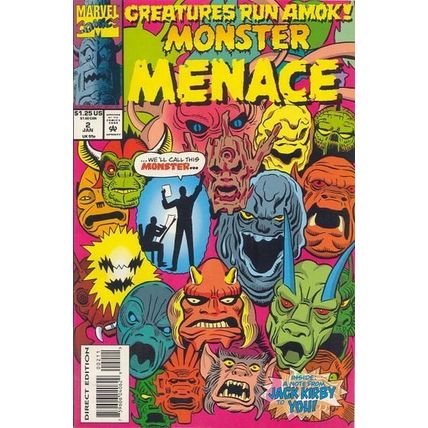 Monster Menace (1993 Ltd) # 002 FN+ ORIG US COMICS