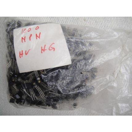 NPN Transistors, Pack Of 1000 (Appx), New Old Stock