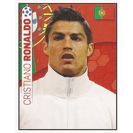Topps ENGLAND 2012 Stickers: No.246 - Portugal's Player to Watch: Ronaldo (Crist