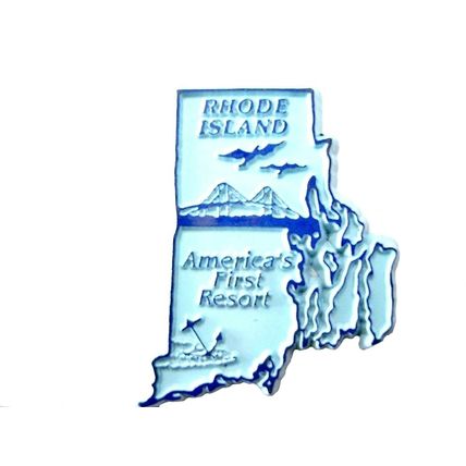 Rhode Island America's First Resort United States Fridge Magnet
