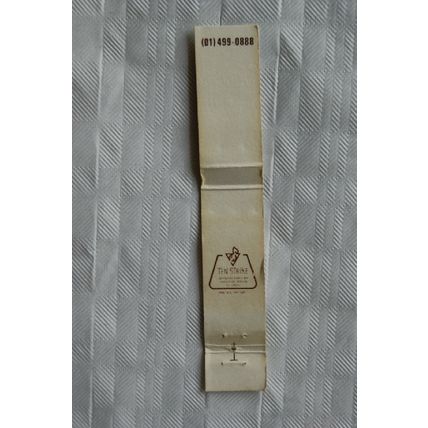 Matchbook Cover Inn on the Park, London
