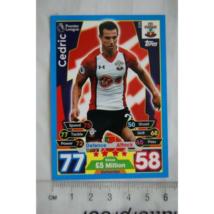 2017/18 Match Attax 238 Cedric, Southampton FC