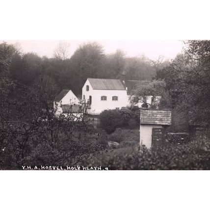 Holt Heath YHA Hostel Antique Real Photo Postcard