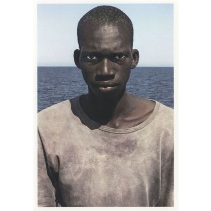 Cesar Dezfuli Passenger Libya Refugee Disaster Ship Rescue Postcard