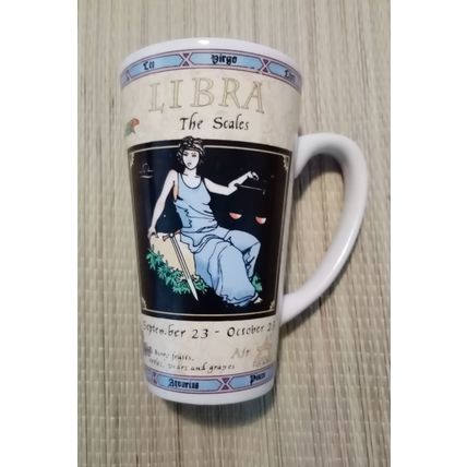 Libra Mug The Scales Large 15cm High