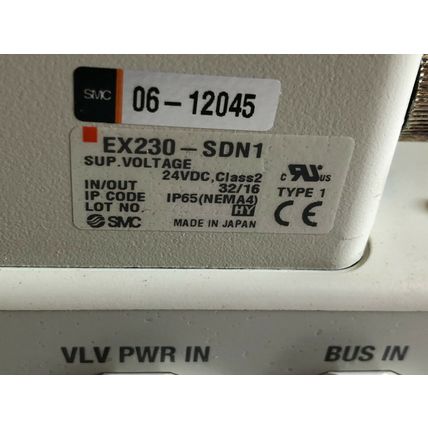 NEW SMC US2984-10,EX230-SDN1,EX230-CB2,VQC2201N5  INTERFACE MODULE VALVE,CG