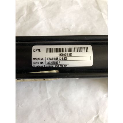 NEW SCHRADER BELLOWS FAA110851S 6.500 PNEUMATIC CYLINDER,BH