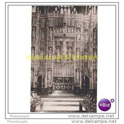 GREAT SCREEN, WINCHESTER CATHEDRAL, HAMPSHIRE, ENGLAND, Postcard