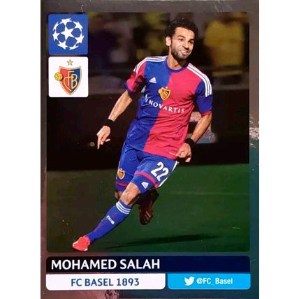 Panini Champions League 2013/14 Mo - Mohamed Salah Sticker #302 FC BASEL Rookie