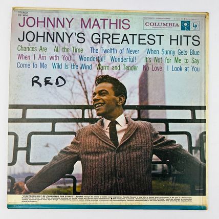 Johnny Mathis – Johnny's Greatest Hits Vinyl LP Record Album CS-8634