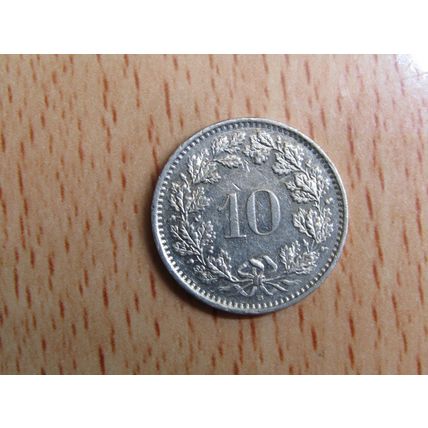Switzerland 1993 10 Rappen Coin