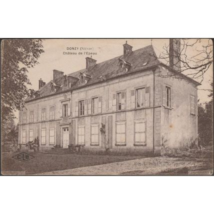 Château de l'Epeau, Donzy, 1924 - Danel CPA