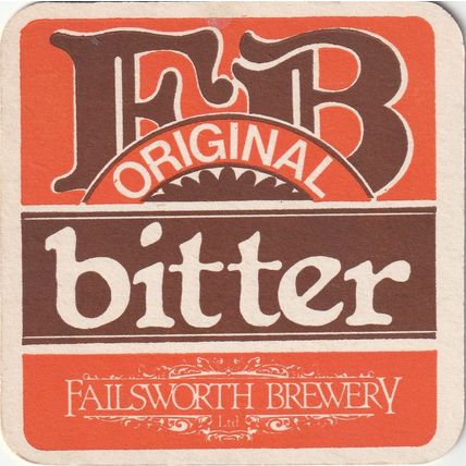 BEER MAT - FAILSWORTH BREWERY - BITTER - (Cat No 001) - (1983)