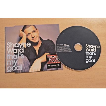 Shayne Ward - That's My Goal CDS (2005) Good. Disc & Inlay only. No case.